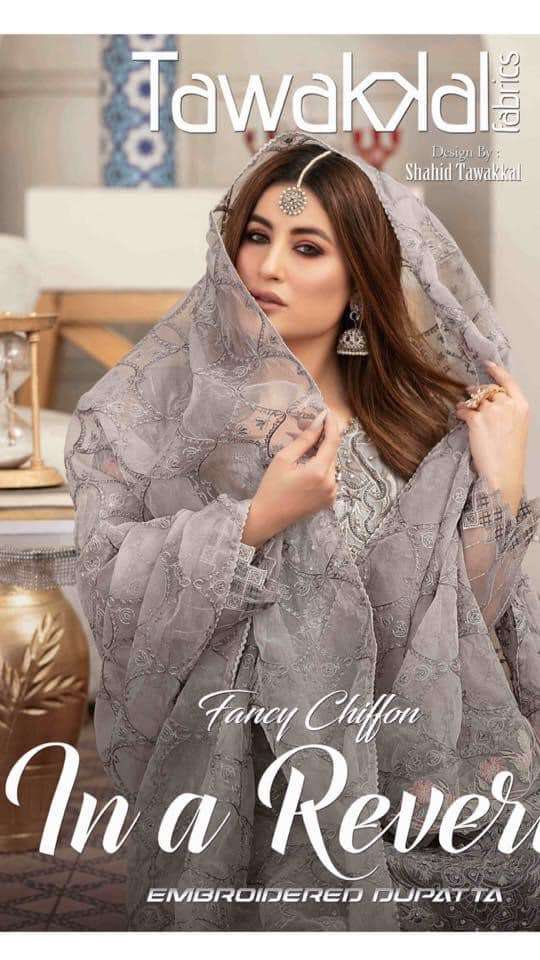 TAWAKKAL IN - A - REVERIE Luxury Chiffon Collections